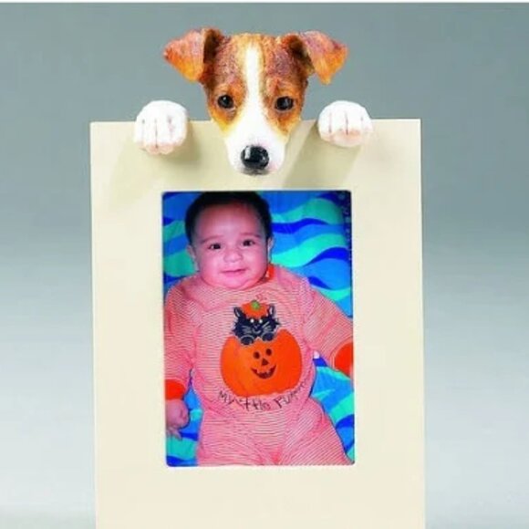 Jack Russell Terrier Dog picture frame 2.5 x 3.5 NEW in BOX - Picture 3 of 8